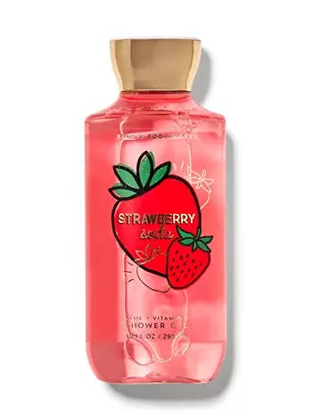 Bath and Body Works Strawberry Soda Shower Gel 10 fl oz / 295 mL...