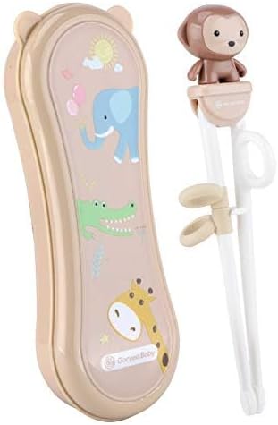 Training Chopsticks for Kids - Kids Chopsticks Use Completely Harmless Material - Anti-dislocation Buckle Design - Includes Portable Box...