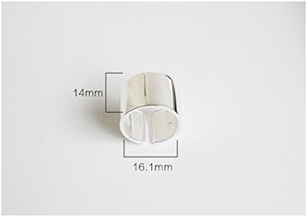 14mm Wide 925 Sterling Silver Plain Big Adjustable Open Finger Ring Cuff Thumb Ring Band Fits US Size 5-7...