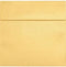 LUXPaper Square Invitation Envelopes | Peel & Press | 4" x 4" | Gold Metallic | 80lb. Text | 50 Qty...