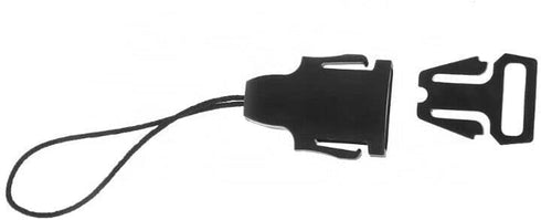 Camera Connectors Loops 2PCS 1.2cm Quick Release Buckle Kit Neck Strap Camera, Black (CAMLOOP)...