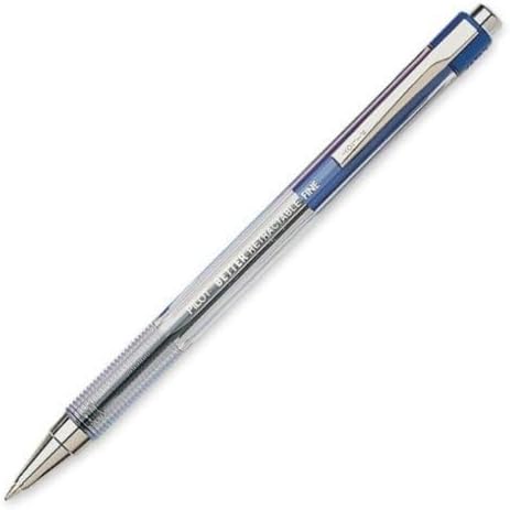 Pilot Better Retractable Ballpoint Pen, Bundle Black, Blue, Red colors Fine Point 07, 10 COUNT...