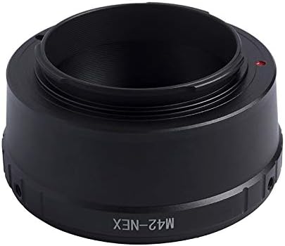 M42 to NEX Lens Adapter, Compatible with M42 (42x1mm) Screw Mount Lens to E-Mount Camera A6300,A7,A7R, A7II,A7S, A7M2,NEX-7,NEX-6,NEX-5,NEX-3...