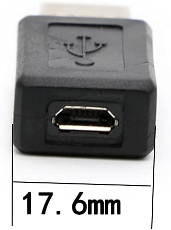 3 Pack USB 2.0 A Male to USB Micro Female Adapter Converter...
