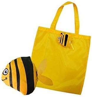 20pcs Fish Shopping Foldable Bag Colorful Reusable Bags Shoulder Tote (Random Color)...