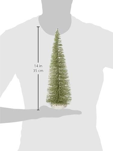 Department 56 Christmas Basics Green Glitter, 13.7" Tree...