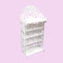 NUOBESTY Doll Shoes Rack Miniature Dollhouse Furniture for Girl Doll Playset Accessories...