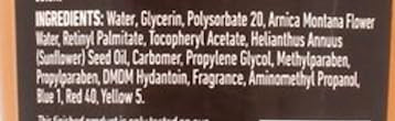 Robert Research Laborator Arnica Gel 7.5 oz...