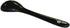Black 10 pcs Porcelain Egg Spoons Ceramic Spoons 4.7 inch Coffee Dessert Yogurt Tea Milky Tea...