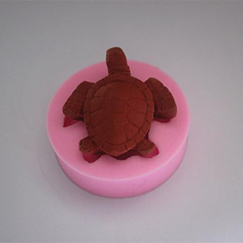 6Pcs Sea Turtle Resin Mold Small, 3D Animal Silicone Molds for Resin Casting, Tortoise Making Mold for DIY Resin and Plaster Casting,Cake,Chocolat...