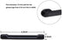 5 Pairs Black Soft Silicone Eyeglass Ear Cushions Temple Tips Eyeglass Pads Anti Slip Glasses Ear Hook Comfort Sport Ear Grips,Eyeglasses Leg Anti...