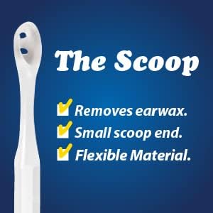 Clinere Ear Cleaners, Gentle Canal Cleaning and Ear Wax Removal Tool, Itch Relief, Exfoliates, 36 Count...