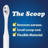 Clinere Ear Cleaners, Gentle Canal Cleaning and Ear Wax Removal Tool, Itch Relief, Exfoliates, 36 Count...