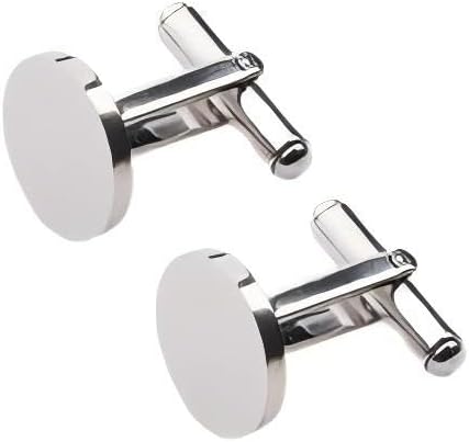 2PC CLASSIC MEN'S CUFFLINKS TITANIUM CUFFLINKS GOLD STEEL ROSE GOLD BLACK 20MM WEDDING CUFFLINKS...