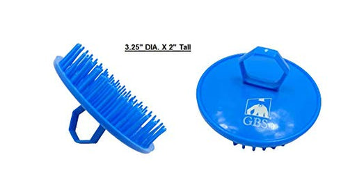 G.B.S Hair Scalp Massager Shampoo Brush-Scalp Brush for Hair Washing, Women, Men & Pet Grooming, Blue...