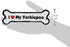 Imagine This Company I Love My Breed Bone Shaped Pet Magnet; Removable Magnets for Cars, Fridges, Lockers & More, Stylish Pet Inspired Car Accesso...
