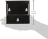 Safco Products 3611BL Onyx Mesh Organizer Tray | Steel Construction | Durable Powder Coat Finish | Fits With Magnetic Marker Boards | 5.25"W x 5.2...