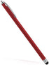 BoxWave Stylus Pen Compatible with iPad Mini 1st Gen - Slimline Capacitive Stylus, Slim Barrel, Rubber Tip Stylus Pen - Crimson Red...
