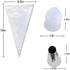 Pastry Bags 100pcs Cupcake Icing Bags Piping Bag Disposable Cake Decorating Bags 16 inch with 12 tips and 4 couplers...