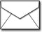 2 3/4" x 3 11/16" Florist Size Envelopes - White - 100 Pack...