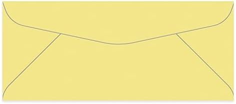 Gartner Studios® #10 Envelopes, Gummed Seal, Yellow, Box Of 50...
