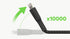 Belkin BoostCharge Braided Lightning Cable - 6.6ft/2M - MFi Certified Apple iPhone Charger USB to Lightning Cable 6ft - iPhone Cable - iPhone Char...