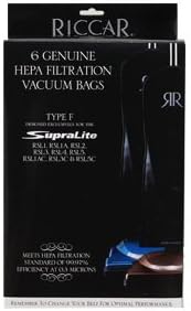 RICCAR SUPERLITE HEPA VACUUM BAGS, RFH-6...