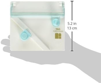 We R Memory Keepers Makers- Tag Punch Board, 18x16x4 com, Off-White...