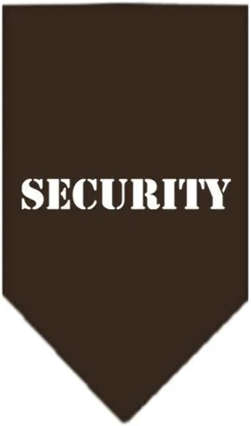 Mirage Pet Products Security Screen Print Bandana, Large, Yellow...