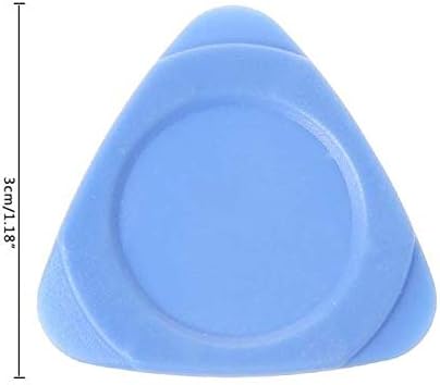 25 Pieces Universal Triangle Plastic Pry Opening Tool compatible with iPhone, Galaxy, Pixel Mobile Phone Laptop Tablet LCD Screen Case Disassembly...