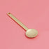 3Pcs Round Metal Cosmetic Spoon Spatulas Makeup Spatula Eye Cream Spoon Beauty Scoop Mini Spoon Makeup Beauty Spoons Mini Cosmetic Skincare Spatul...