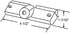 Andersen Lexan Operator Cover with Screw Holes in Stone Color (1978-1995)...