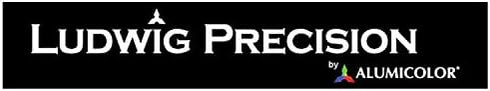 Ludwig Precision Aluminum Straight Edge Ruler, 12-INCH, Silver...