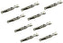 D-Sub Connector Crimp Unshielded Plastic Hood DIY Kit (DB9, Female)...