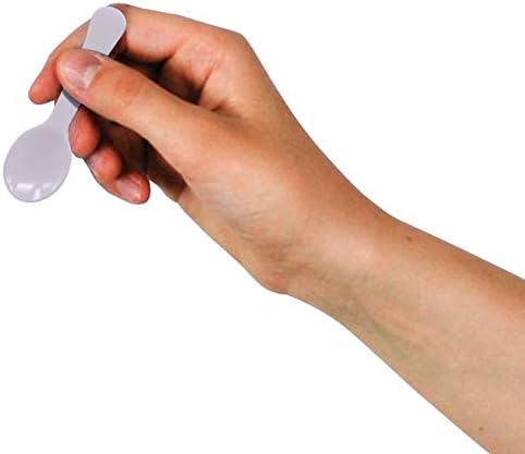 Extra Sturdy, Gmark 100pc 3" Taster Spoons Plastic Mini Spoons, Extra Sturdy, BPA Free, For Ice Cream, Dessert, White 1 Box Set GM1002F...