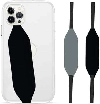 Universal Phone Grip Strap |Pack of 2| Reversible Phone Hand Strap for Phone Cases as Phone Loop Holder| Secure Handling by Comfortable Phone Stra...