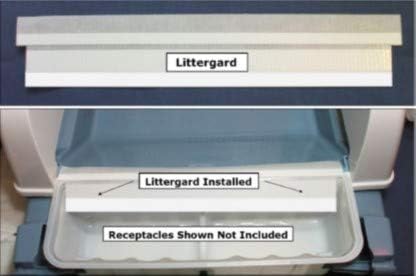 Littergard (Pkg of 2) Eliminates Litter & Waste Under Littermaid Receptacle Junction. (Pkg of 2)...