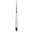 FastRack Triple-Scale Hydrometer - ABV Hydrometer - Specific Gravity Hydrometer to accurately Test ABV and the Specific Gravity of Your Wine, Beer...