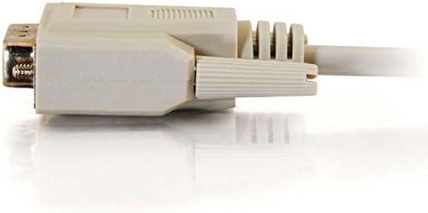 C2G 02635 Economy HD15 SVGA M/M Monitor Cable, Beige (6 Feet, 1.82 Meters)...