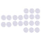 Gadpiparty 100Pcs 20MM Plastic Rattles Noise Maker Insert Rattle Toy Squeaker Ring Box Repair Baby Toy Rattle Box Repair Fix for Baby Pet Dog...
