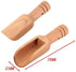 Czl Meco 6 PCS Mini Wooden Spoon Wooden Kitchen Spoon Mini Bath Salt Spoon For Candy Spices Parties Bath Salts Essential...