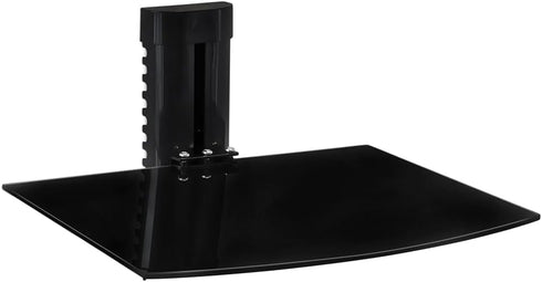 Mount-It! Floating Wall Mounted Shelf Bracket Stand for AV Receiver, Component, Cable Box, Playstation4, Xbox1, Blue Ray DVD Player, Projector, 17...