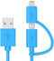 Apple MFi Certified 2 in 1 iPhone Charger Lightning Cable and Micro USB to USB Charger Cord, Compatible iPhone X, 8, 8 Plus,7 Plus, Android Data C...