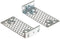 Rack Mount Kit, Compatiable with Cisco Rack Kit Model C3850-RACK-KIT=, Rack-KIT-T1, and RCKMNT-1RU-2KX 19" Rack Mount Kit for Catalyst 3850, 9200,...