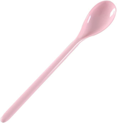 5 Pcs Long Handle Melamine Spoons Colorful Coffee Spoons Cocktail Stirring Spoons Yogurt Mixing Teaspoon for Ice Cream Milk...
