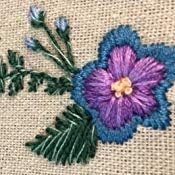 Natural Linen Needlework Embroidery Fabric Cross Stitching Aida Cloth 62" by 1 Yard Rose Flavor...