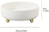 Deluxe 360° Rotating Makeup & Perfume Organizer: Chic Lazy Susan Cosmetic Storage with Spacious Capacity - Elegant Round Display Tray for Jewelry,...