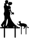 Wedding Anniverary In The Family Cake Topper Couple Bride Groom Cats...