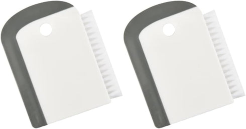 windson 2 Pack Sink Squeegee with Countertop Brush - Pot and Pan Dish Scraper for Kitchen,Bathroom,Mirrors and Car Windows...
