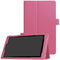 Tablet Smart Cover for Amazon Kindle Fire HD 8 HD8 Gen 6th 7th 8th (2016 2017 2018 Release) Ultra Slim Lightweight Folio Stand Leather Case +1x Cl...